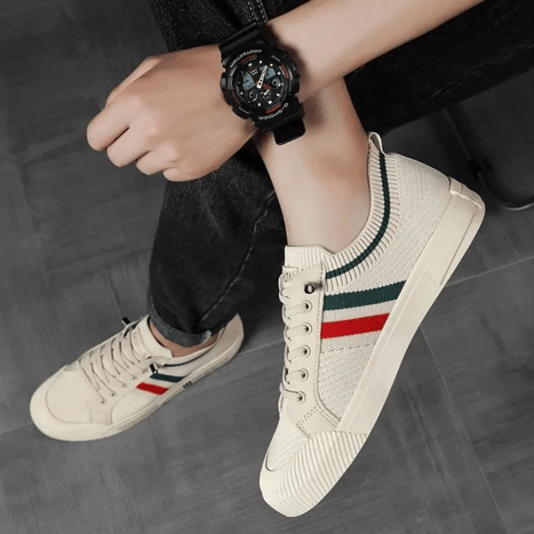 Fletcher™ | Stylish Striped Sneakers