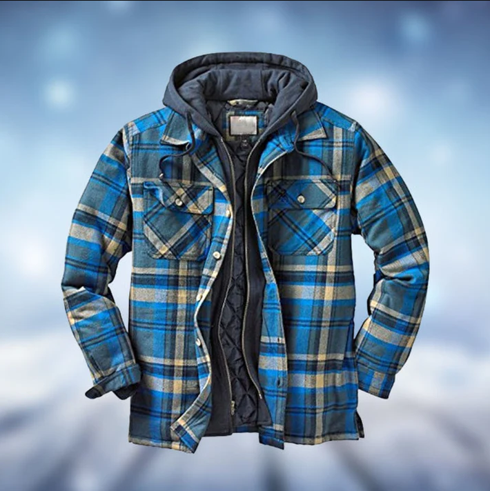 Owen | Stylish Plaid Flannel Jacket
