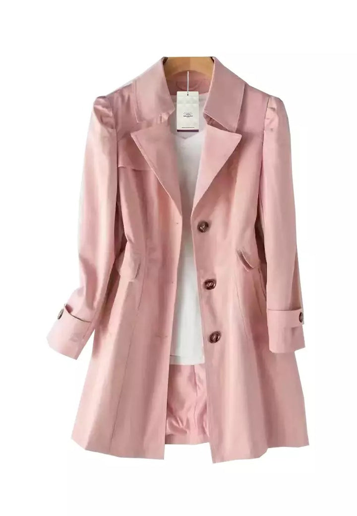 Cecilia™ | Stylish Windbreaker Trenchcoat