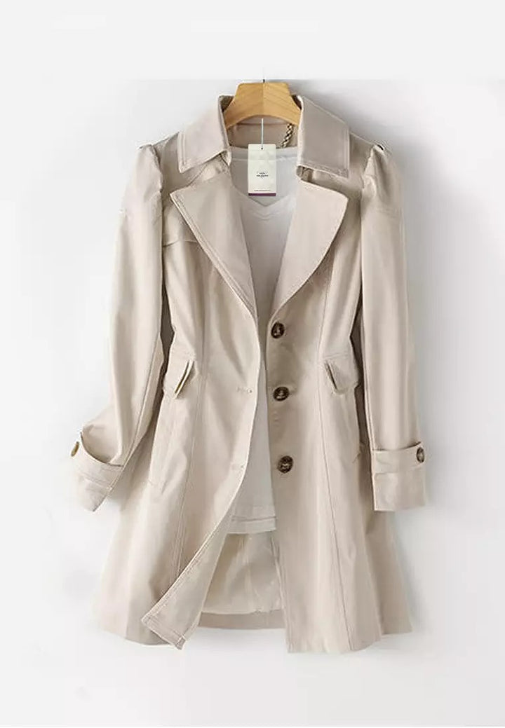 Cecilia™ | Stylish Windbreaker Trenchcoat