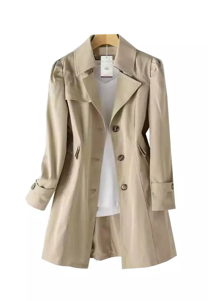 Cecilia™ | Stylish Windbreaker Trenchcoat